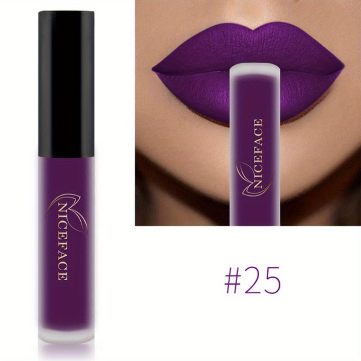20 colours High Pigmented Matte Lip Glaze