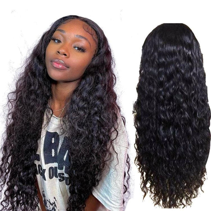 24inch 13*4 HD Lace Full Frontal Water Wave Wig Bennys Beauty World