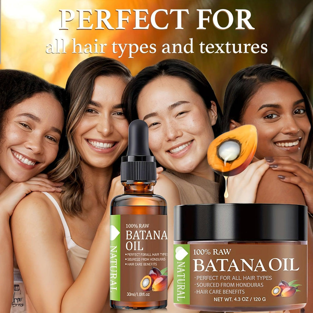 2pcs of Natural Honduran Batana hair oil 120g - Bennys Beauty World