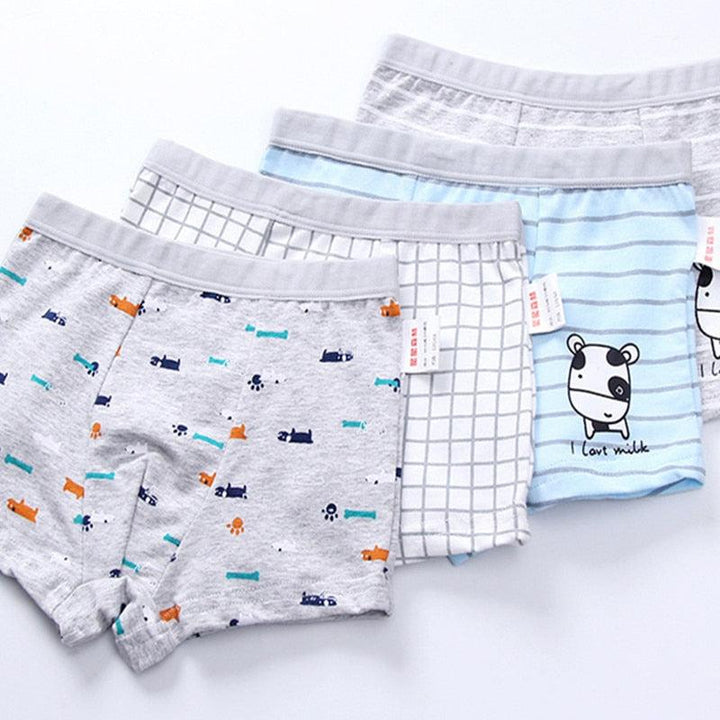 2Pc/Lot Boys Panties Cotton Kids  Underwear Bennys Beauty World