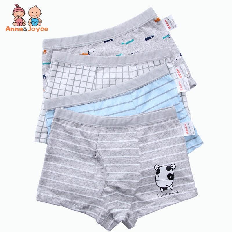 2Pc/Lot Boys Panties Cotton Kids  Underwear Bennys Beauty World