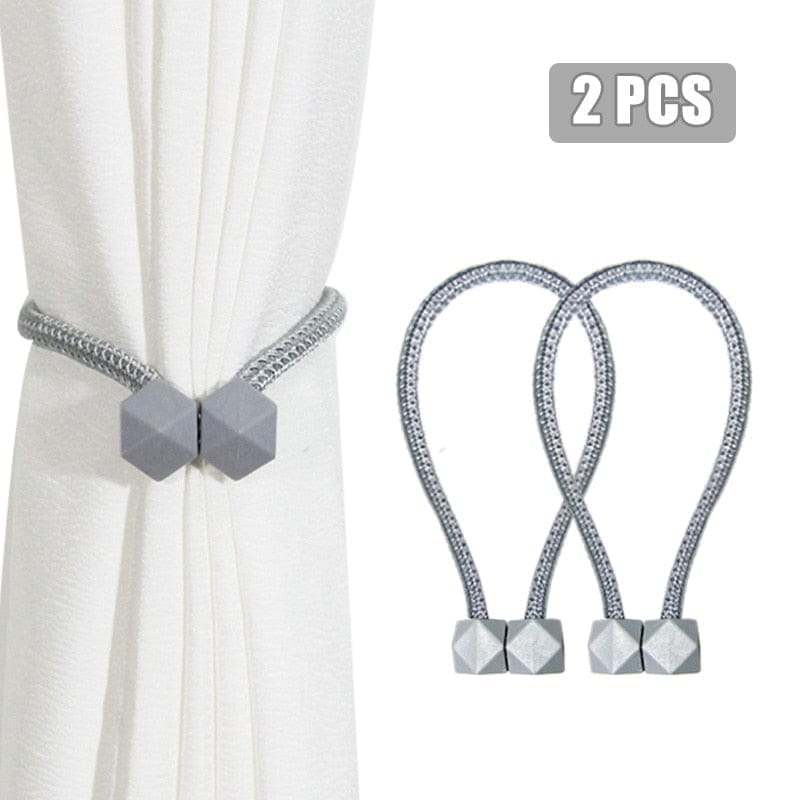 2Pcs Magnetic Curtain Tiebacks Decorative Curtain Holdback Rope Bennys Beauty World