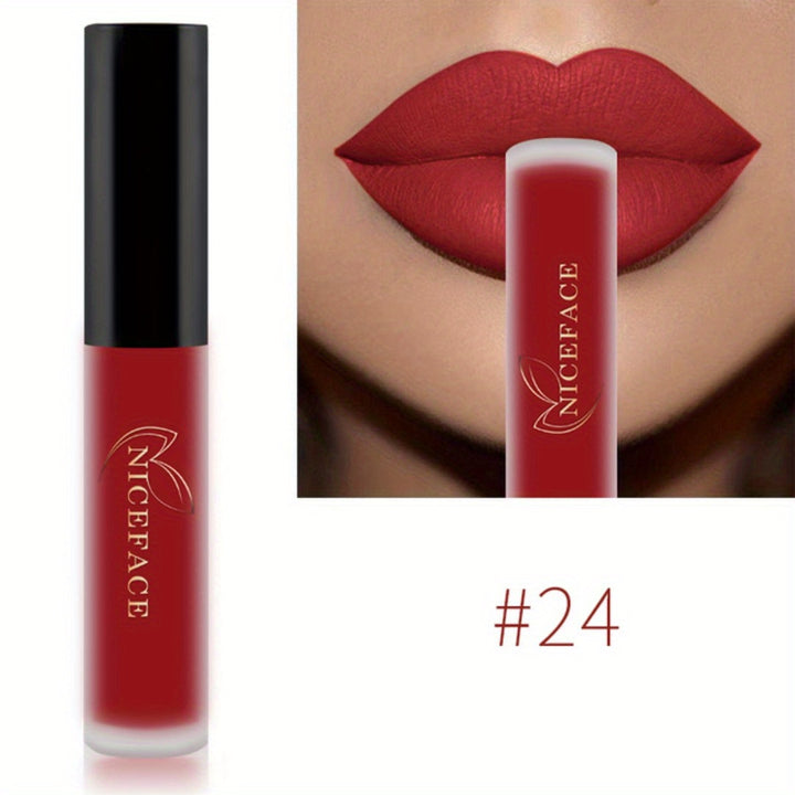 20 colours High Pigmented Matte Lip Glaze