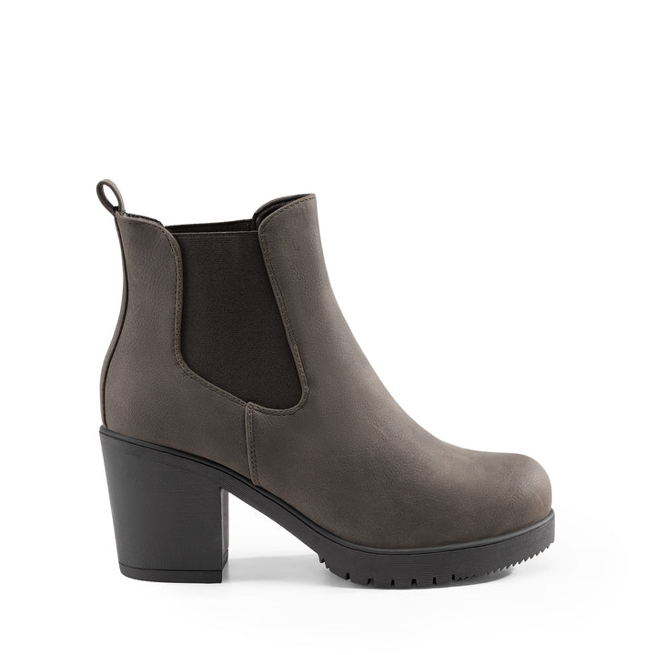 Chunky Heel Booties for Women | Slip-On, High Heel