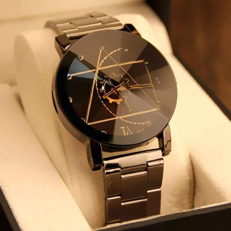 2pcs Women's Stainless Steel Analog Quartz Wrist Watch Bennys Beauty World