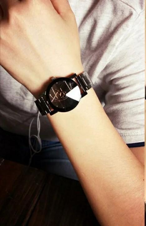 2pcs Women's Stainless Steel Analog Quartz Wrist Watch Bennys Beauty World