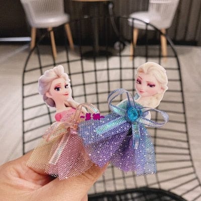 2pcs children hair clip cute cartoon princess bear clip baby girl hairpin hair accessory headdress Bennys Beauty World