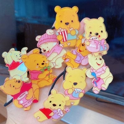 2pcs children hair clip cute cartoon princess bear clip baby girl hairpin hair accessory headdress Bennys Beauty World