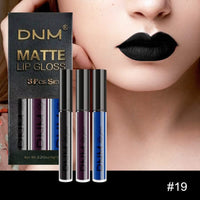 3 Colors/set Matte Velvet Lip Gloss Non-Stick Cup Waterproof Lipstick Bennys Beauty World