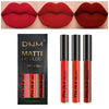 3 Colors/set Matte Velvet Lip Gloss Non-Stick Cup Waterproof Lipstick Bennys Beauty World
