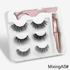3 Pairs Magnetic Eyelashes Natural Long Magnetic Eyeliner & Magnetic False Eyelashes Bennys Beauty World
