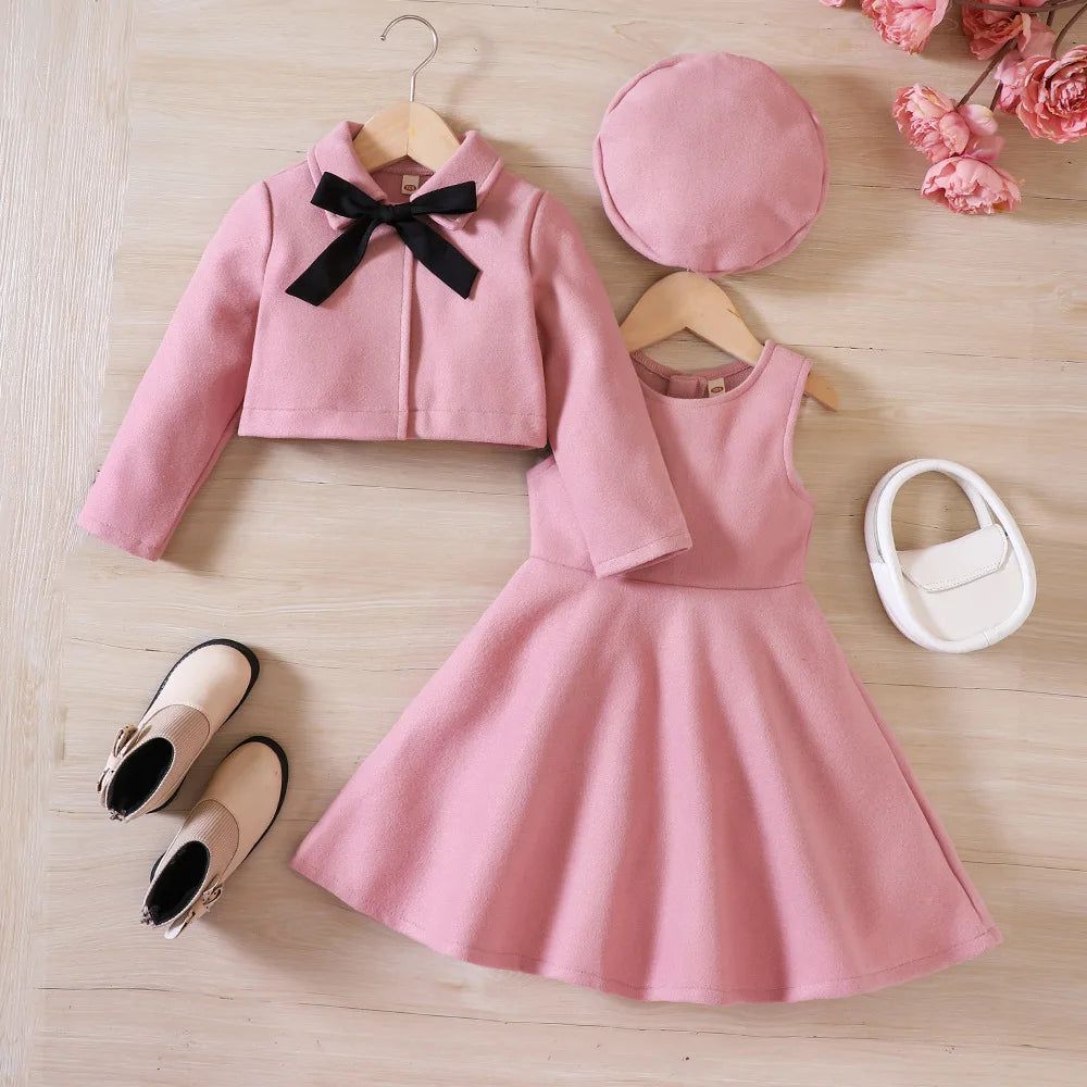 3 Pcs Kids Casual Clothing Sets Outfits for Girls Bennys Beauty World