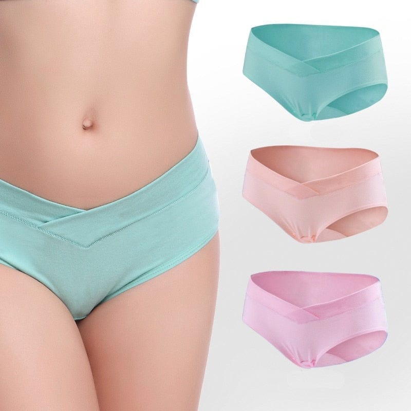 3 Pcs/Lot Cotton Pregnant Women Underwear Bennys Beauty World