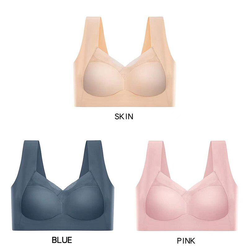 3 Pcs Seamless Push Up Sports Bra Bennys Beauty World