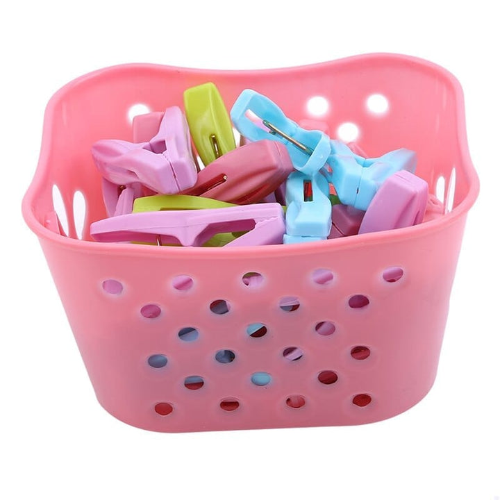 30PCS Plastic Clothes Pegs Laundry Clothespin Clothes Pegs Bennys Beauty World