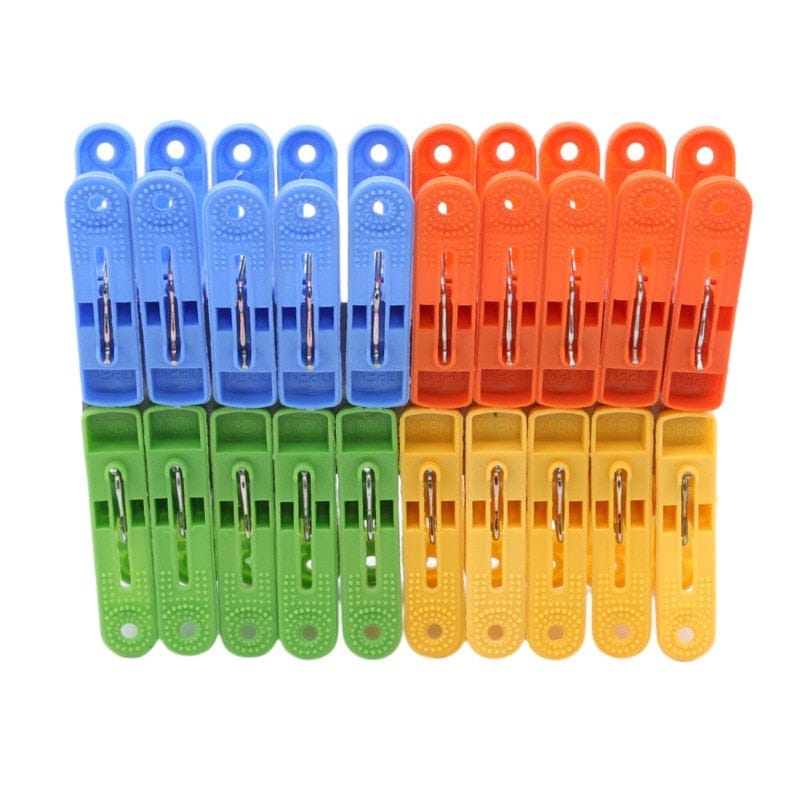 30PCS Plastic Clothes Pegs Laundry Clothespin Clothes Pegs Bennys Beauty World