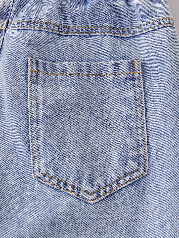 Sanrio Girls' Demim Jeans for Ages 10 to 12