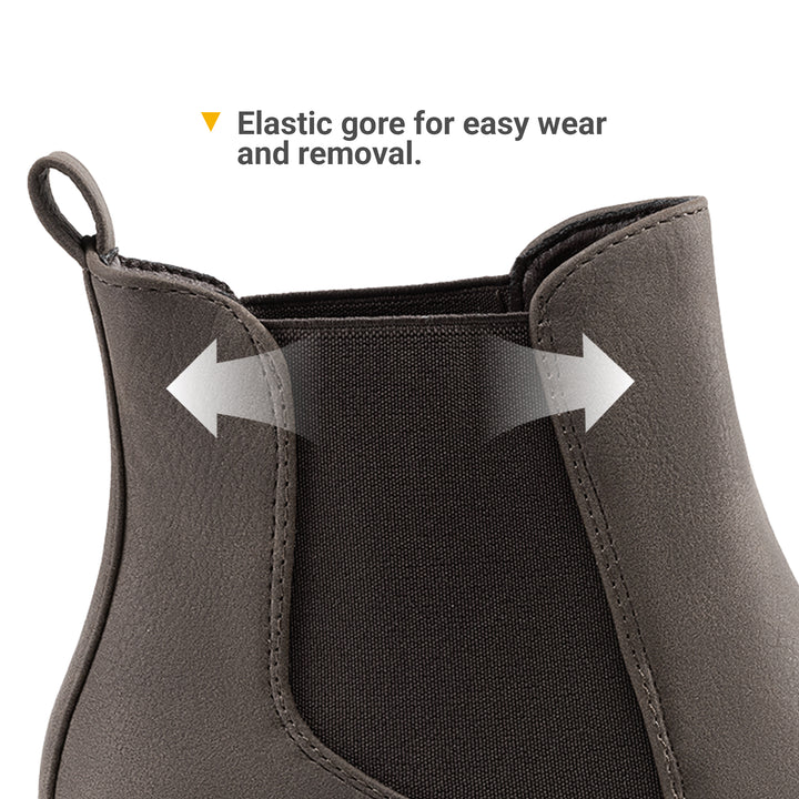 Chunky Heel Booties for Women | Slip-On, High Heel