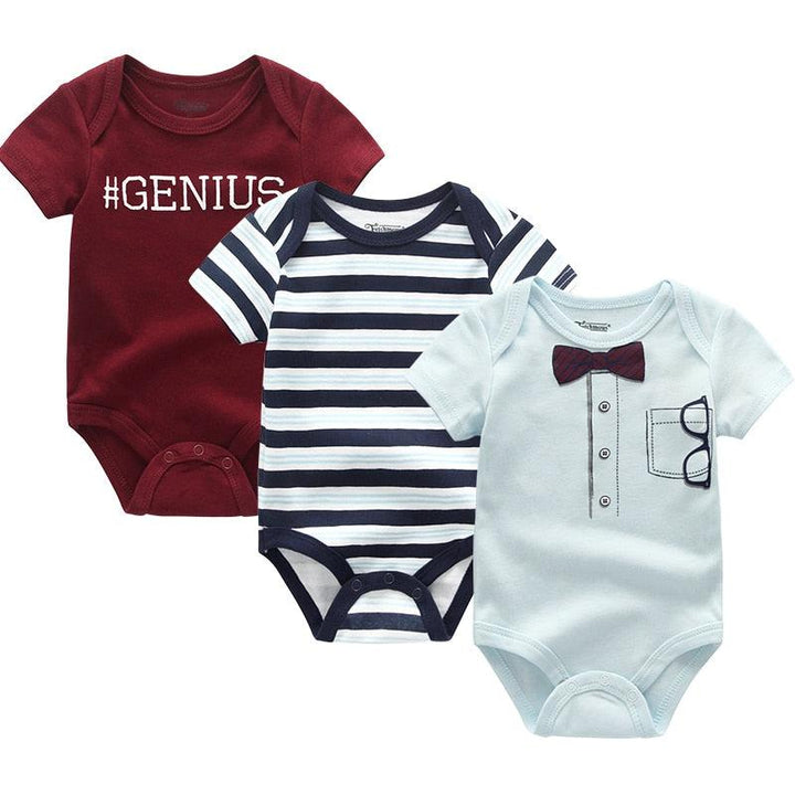 3PCS/Lot Baby Boy Clothes BodysuIts Baby Girl Clothes Bennys Beauty World