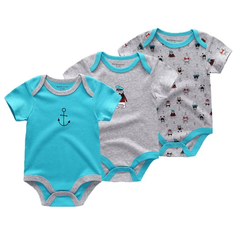 3PCS/Lot Baby Boy Clothes BodysuIts Baby Girl Clothes Bennys Beauty World