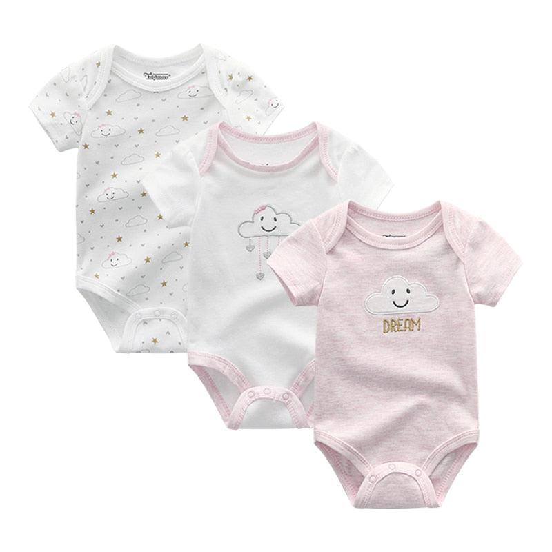 3PCS/Lot Baby Boy Clothes BodysuIts Baby Girl Clothes Bennys Beauty World