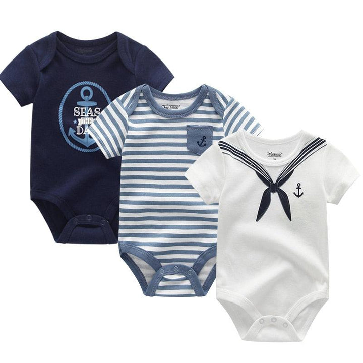 3PCS/Lot Baby Boy Clothes BodysuIts Baby Girl Clothes Bennys Beauty World