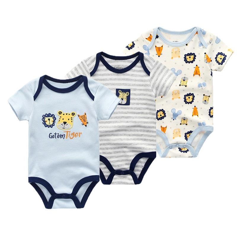 3PCS/Lot Baby Boy Clothes BodysuIts Baby Girl Clothes Bennys Beauty World