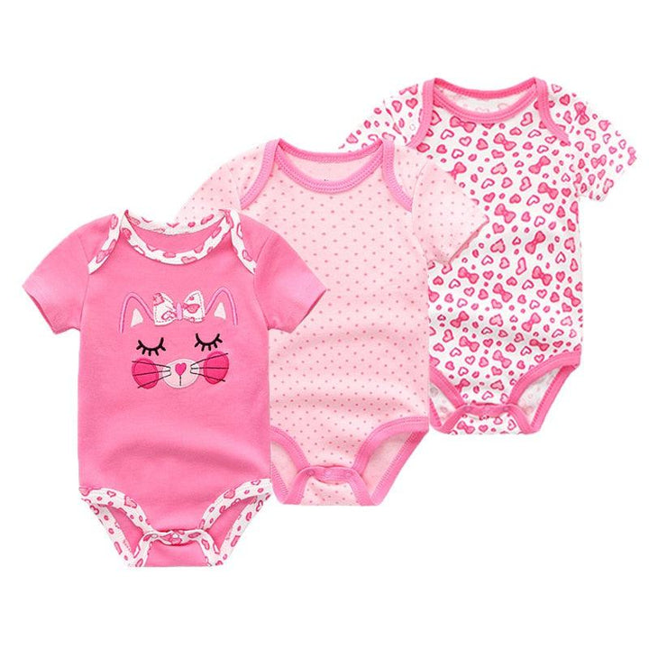 3PCS/Lot Baby Boy Clothes BodysuIts Baby Girl Clothes Bennys Beauty World