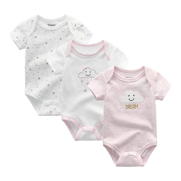 3PCS/Lot Baby Boy Clothes BodysuIts Baby Girl Clothes Bennys Beauty World