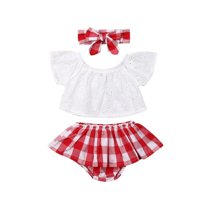 3Pcs Set 0-24M Newborn Baby Girl Clothes Bennys Beauty World