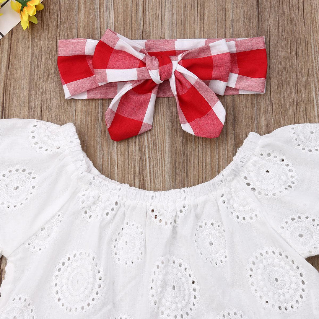 3Pcs Set 0-24M Newborn Baby Girl Clothes Bennys Beauty World