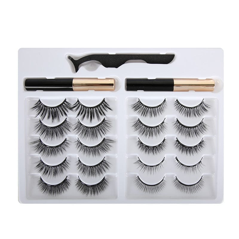 3d Magnet Eyelashes Thick Natural Eyelashes Bennys Beauty World