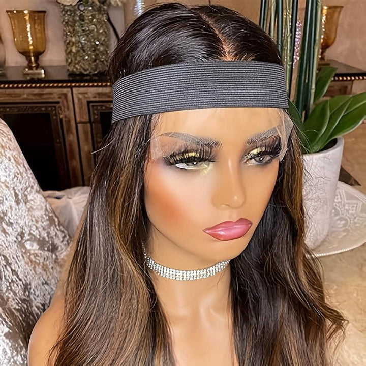 3 Pieces Wig Elastic Band Silvery Leopard Black Lace Melting Band-Hair band-Bennys Beauty World