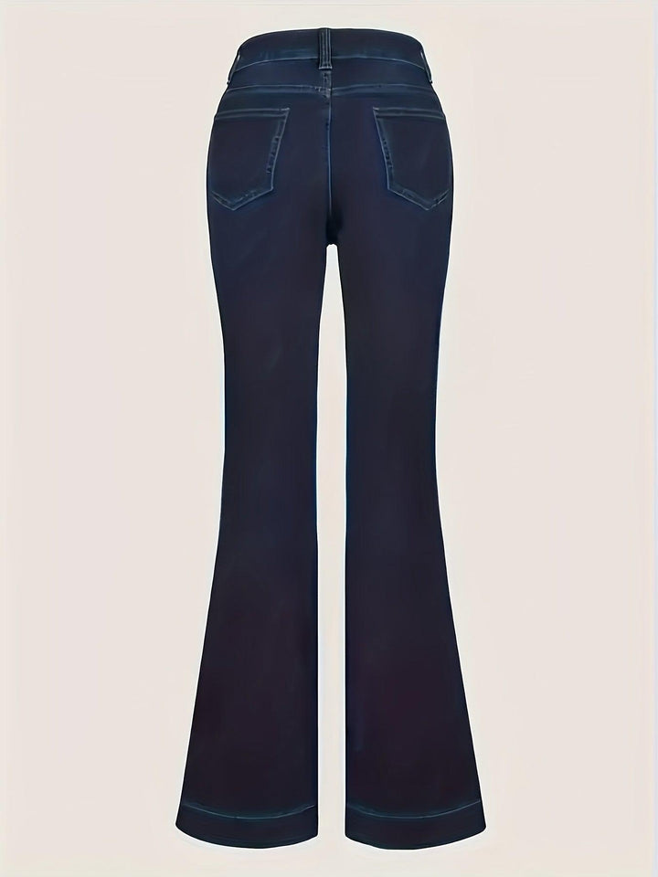 Women's High Waist Stretchy Denim Pants-Bennys Beauty World