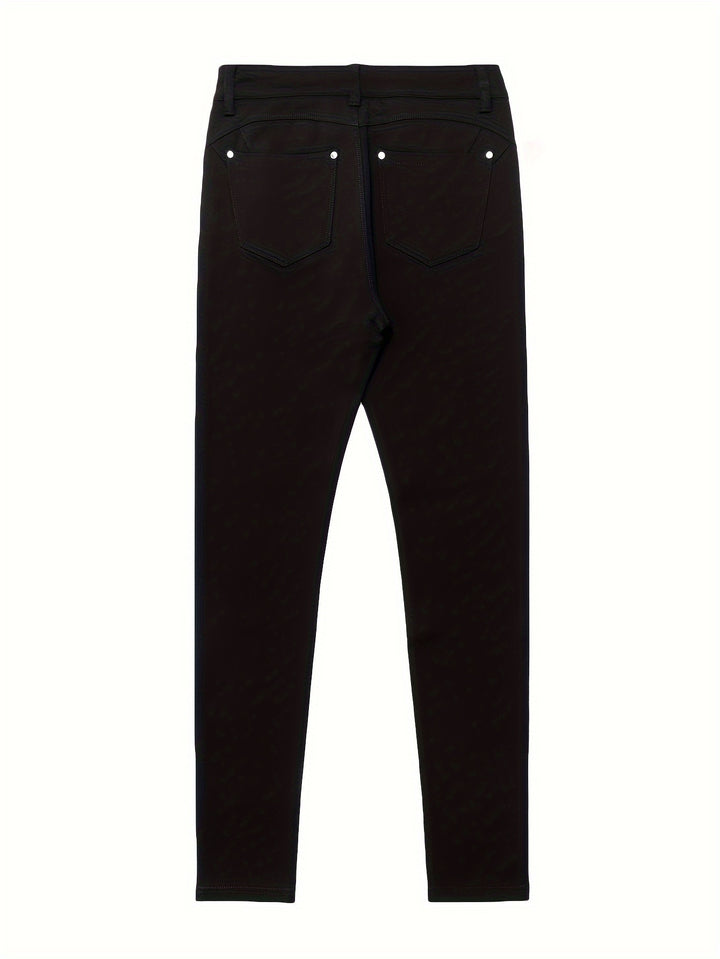 Women’s Casual Mid-rise Pants-Bennys Beauty World