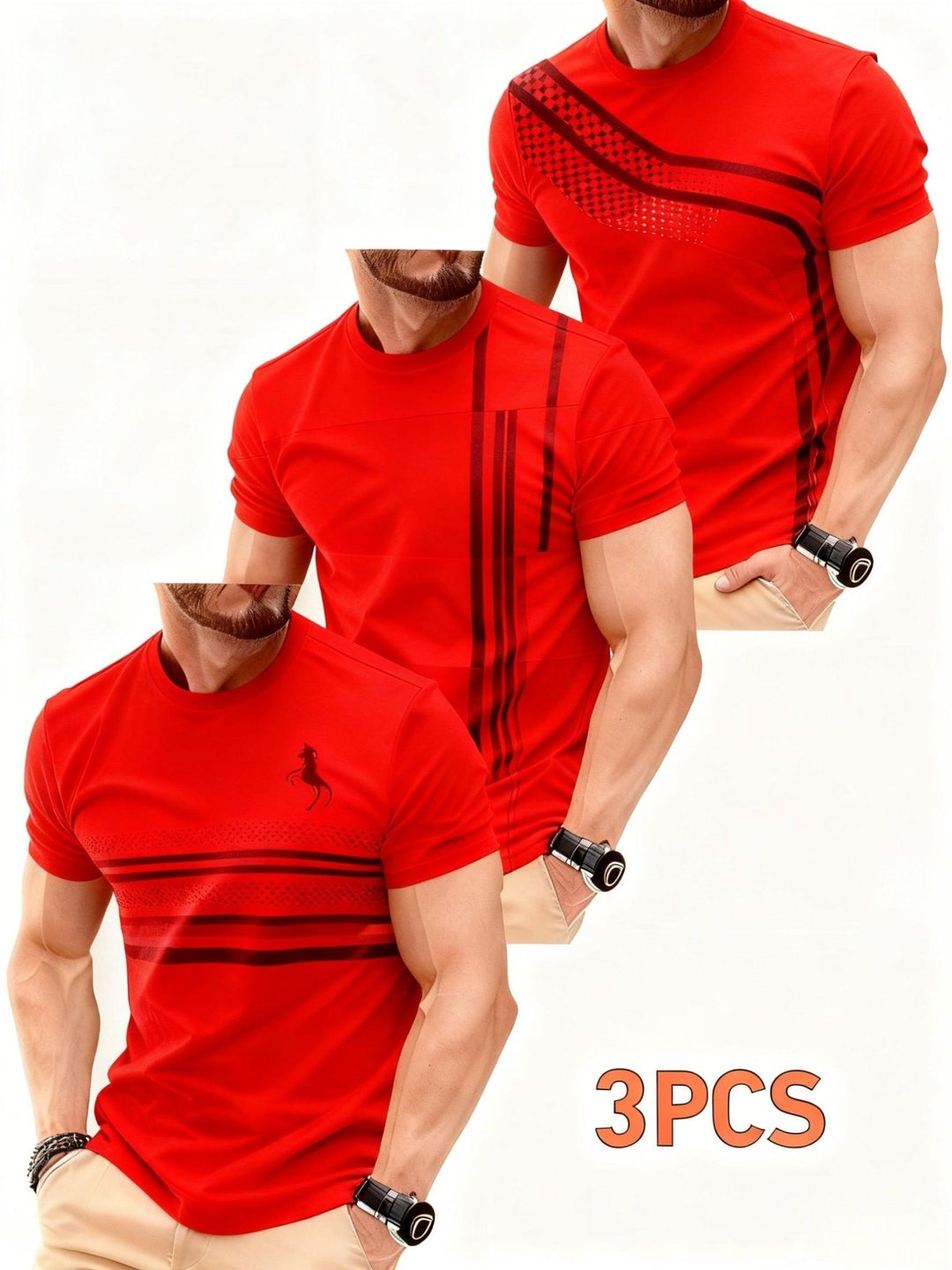 3pcs Men&