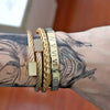 3pcs/set Royal Roman Bracelets & Bangles Love Bangle Bracelet For Men Bennys Beauty World
