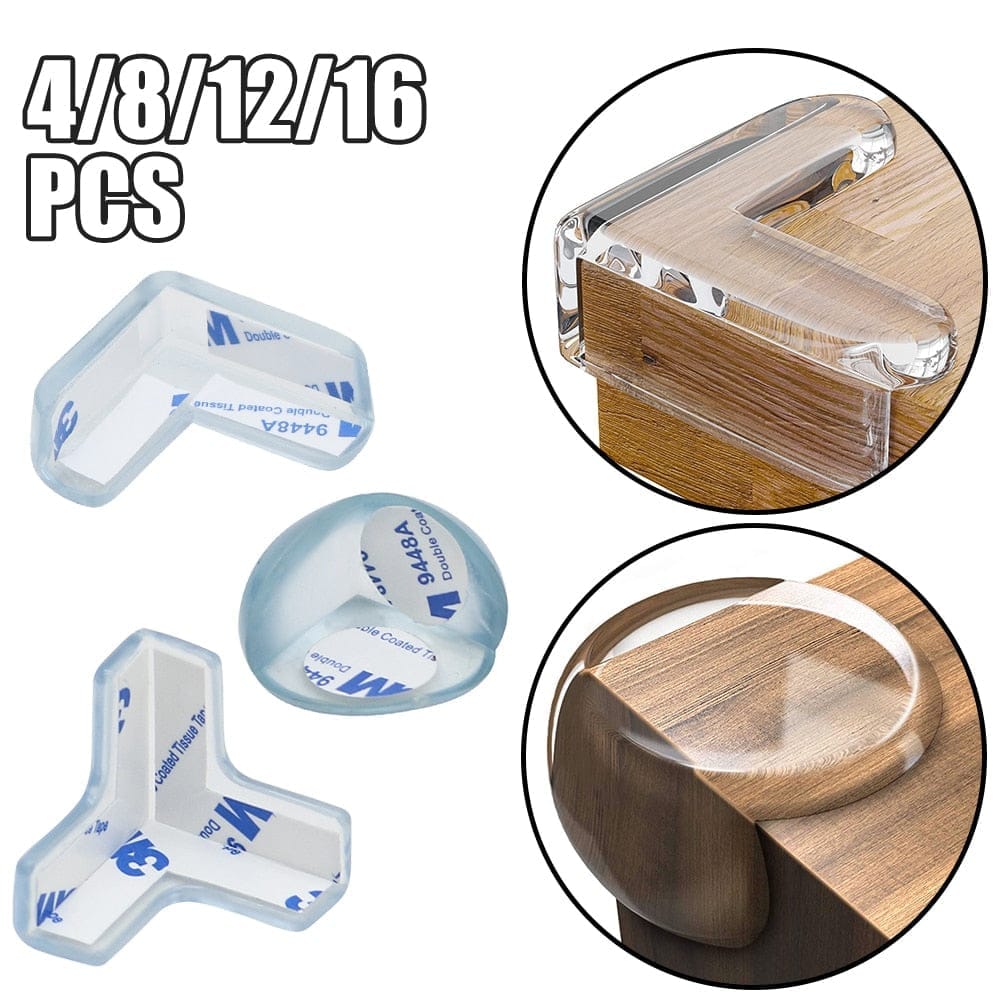 4/16 pcs Anti Collision Table Corner Edge Protection Cover Bennys Beauty World