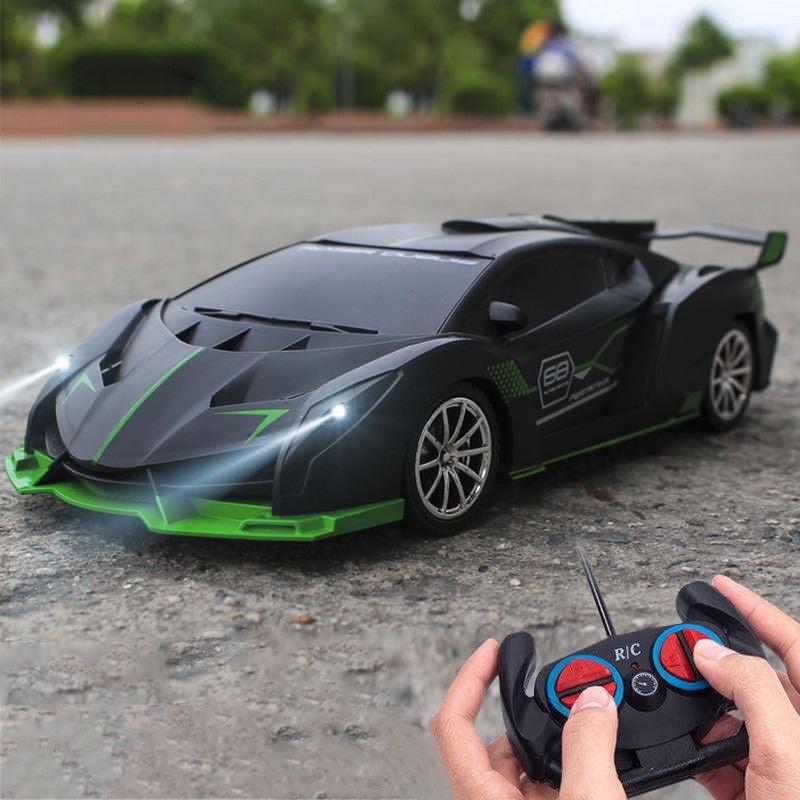 4 Channels Remote control Car With Led Light 2.4G Radio Remote Control Cars Bennys Beauty World