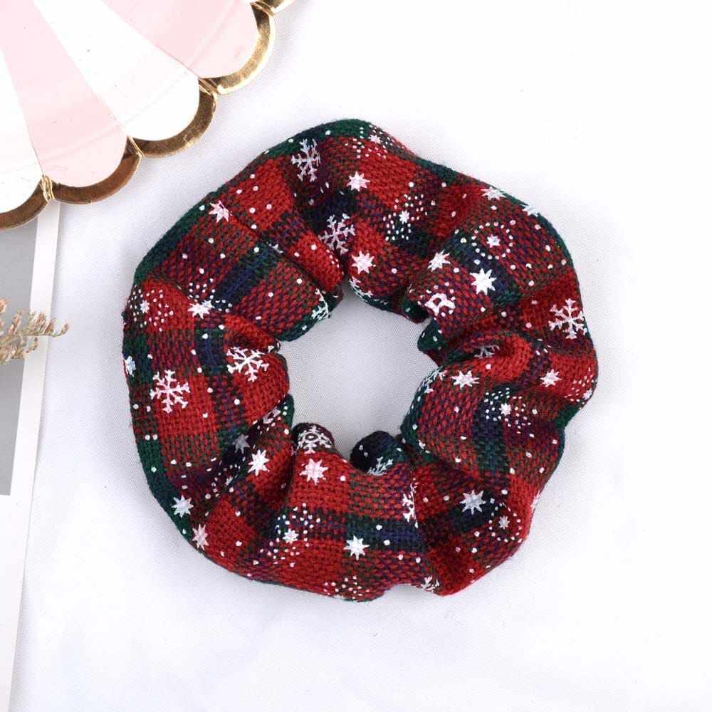 4 Pcs Christmas Random Color Fashion Elastic Handmade Headbands Bennys Beauty World