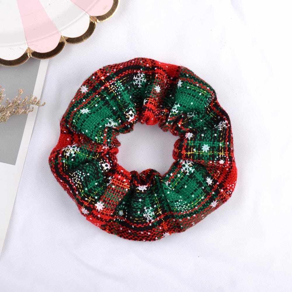 4 Pcs Christmas Random Color Fashion Elastic Handmade Headbands Bennys Beauty World