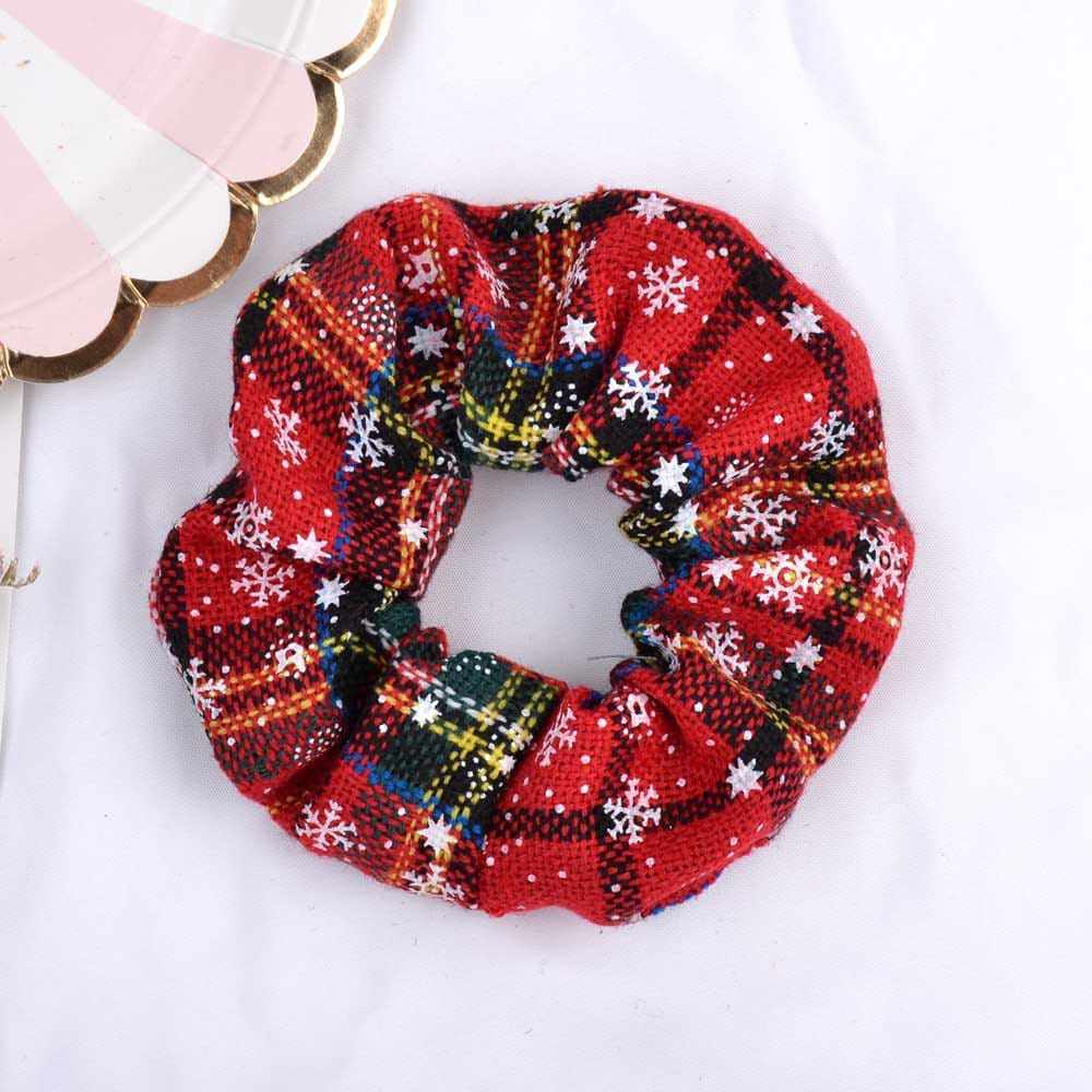 4 Pcs Christmas Random Color Fashion Elastic Handmade Headbands Bennys Beauty World