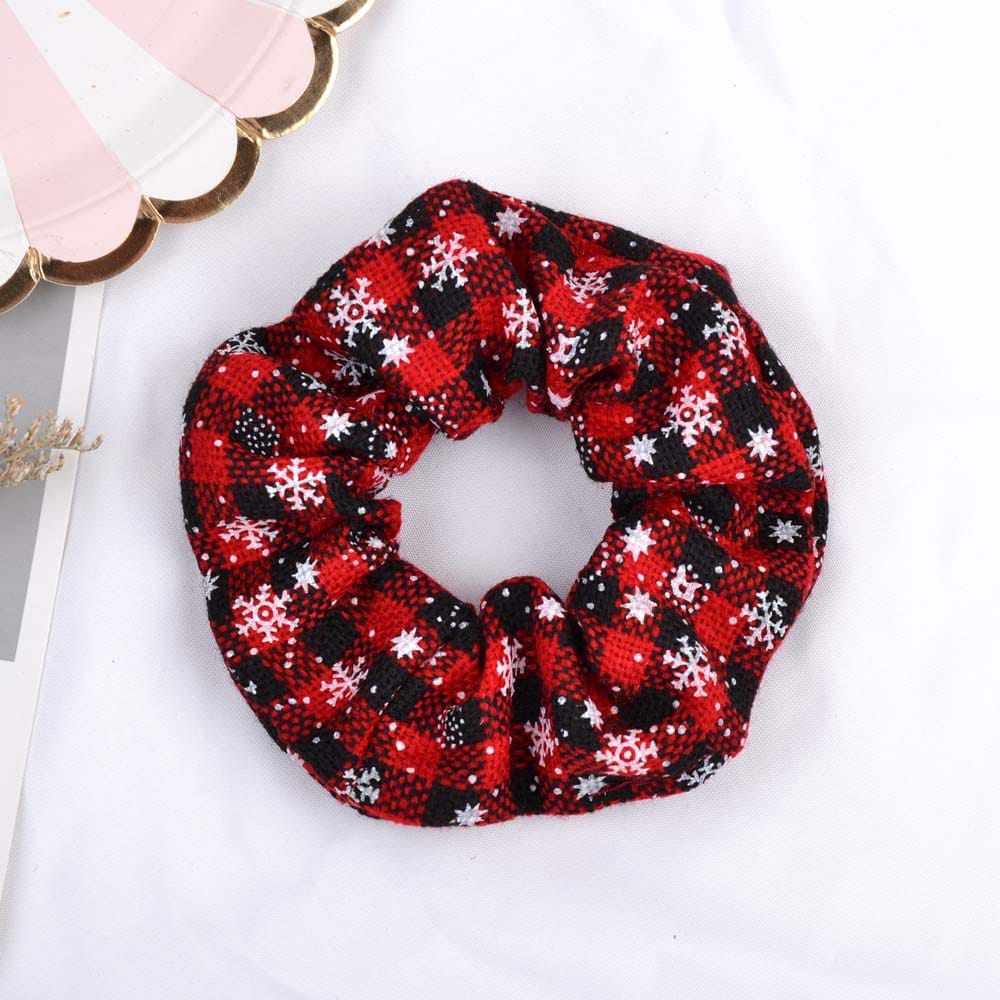 4 Pcs Christmas Random Color Fashion Elastic Handmade Headbands Bennys Beauty World