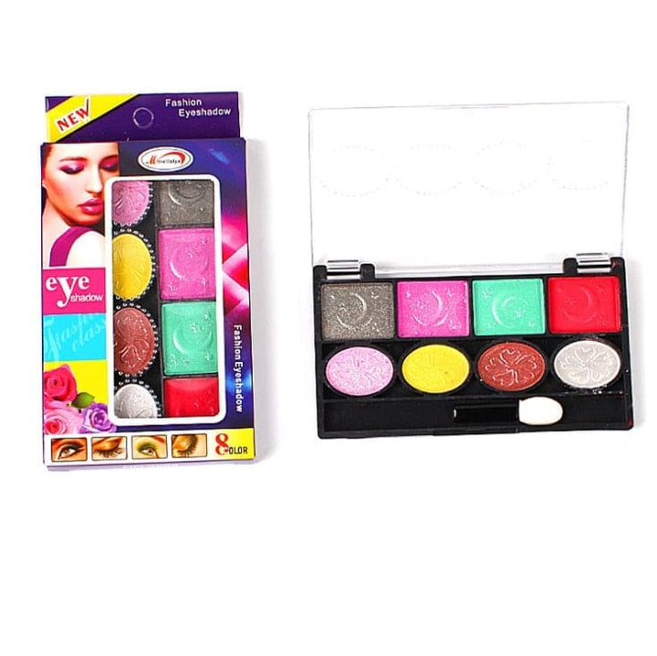 40 Colors Eye Shadow Plate Makeup Pigment Matte Luminous Eyeshadow Bennys Beauty World