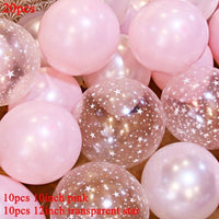 41pcs Latex Balloons First 1st Birthday Party Decorations Bennys Beauty World