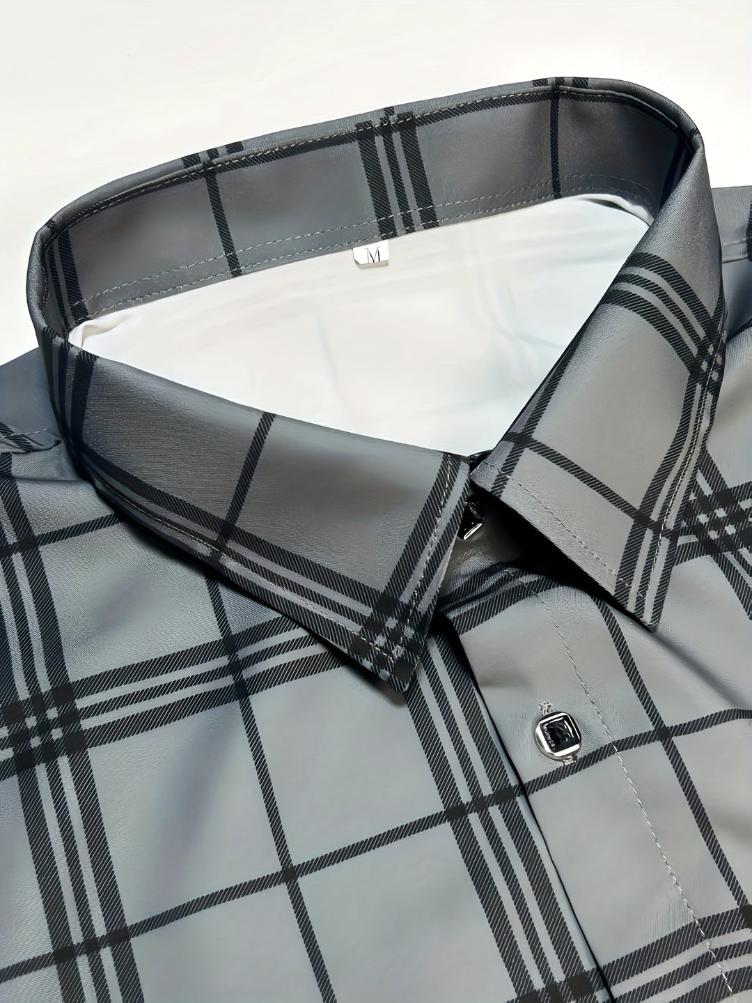 Men's Elegant Long Sleeve Button-Down Shirt