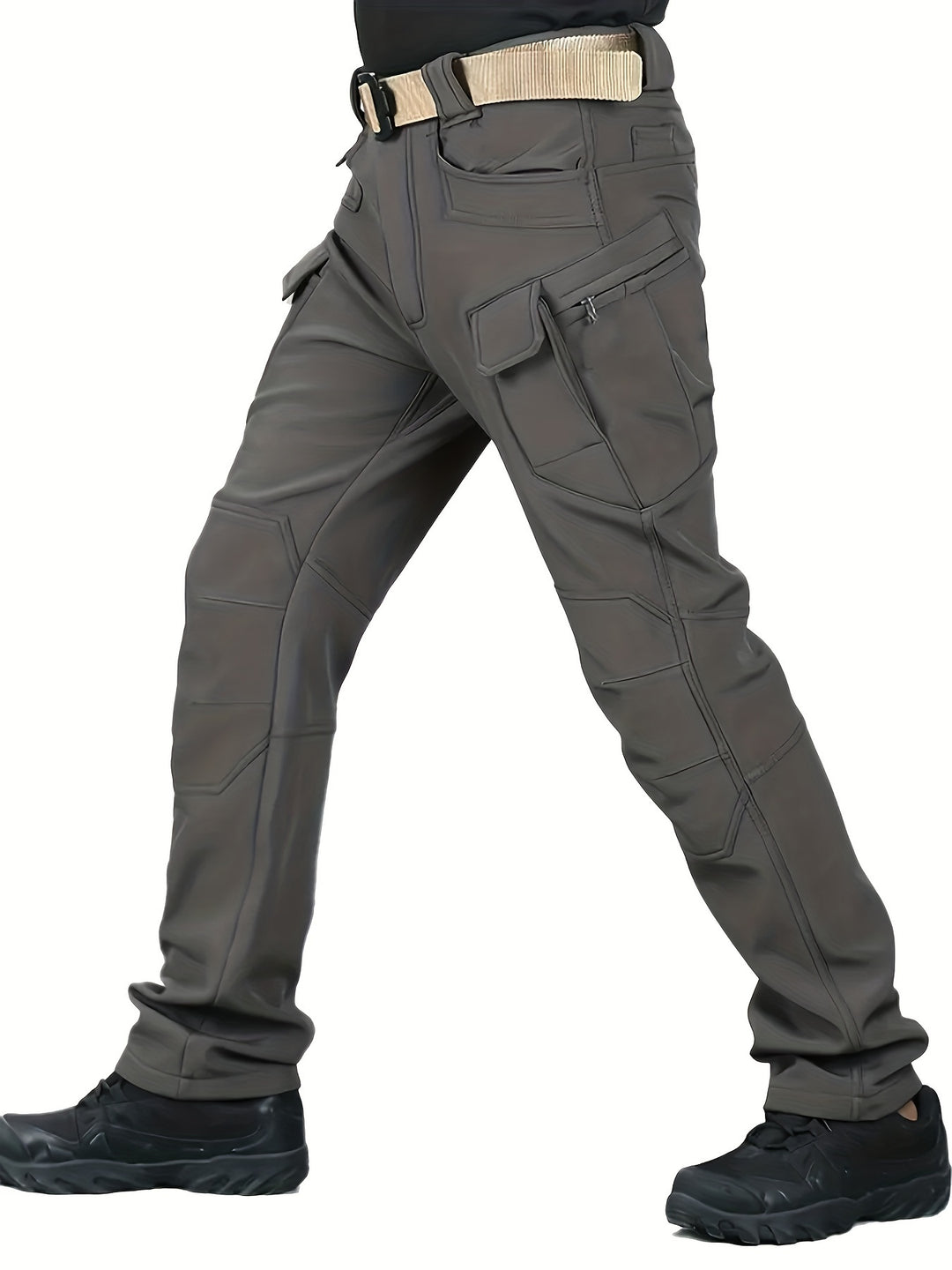 Thermal Cargo Stretchy Multi-Pocket Pants for Men-Cargo Pants-Bennys Beauty World