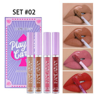 4Pcs/Set Playing Card Velvet Matte Lipstick Bennys Beauty World
