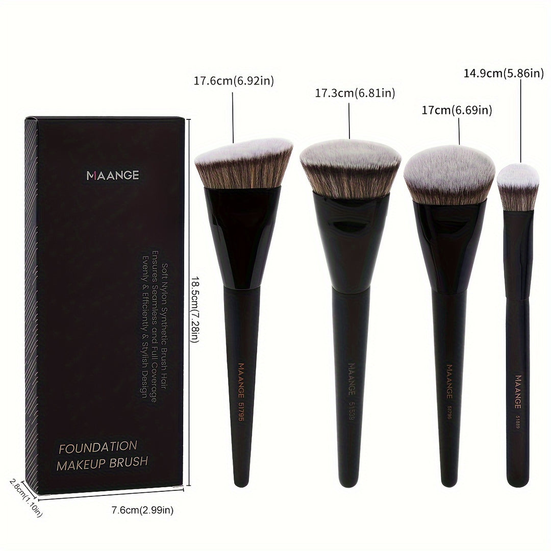 MAANGE 4-pack Foundation Brush, Concealer Brush