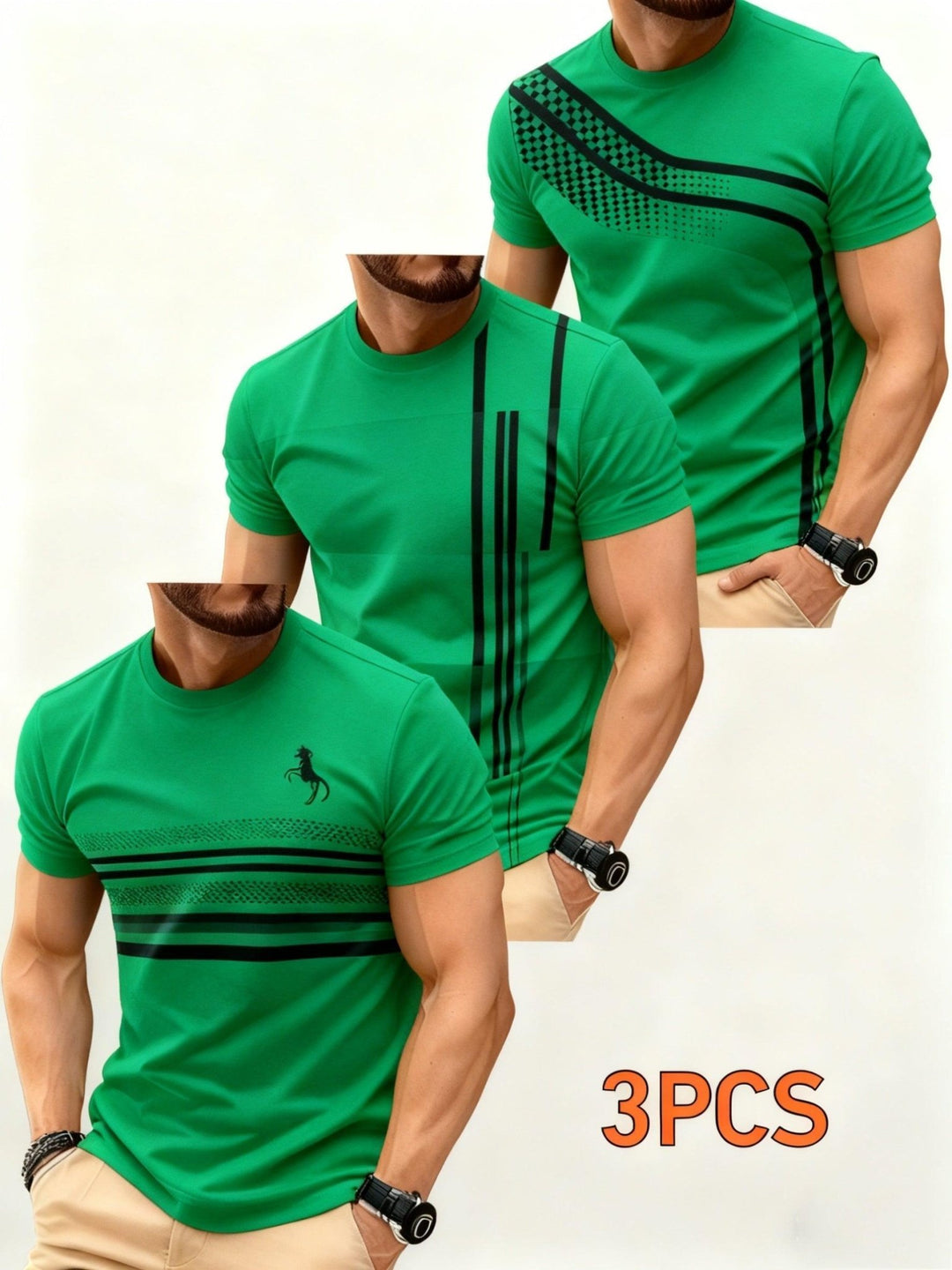 3pcs Men&